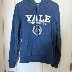 Yale University Blue Hooded Sweatshirt - Women's